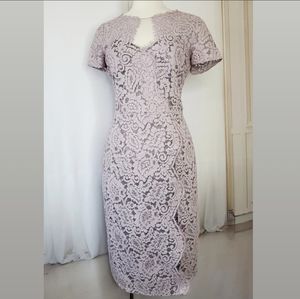 JS Collection PANEL LACE SHORT SLEEVE